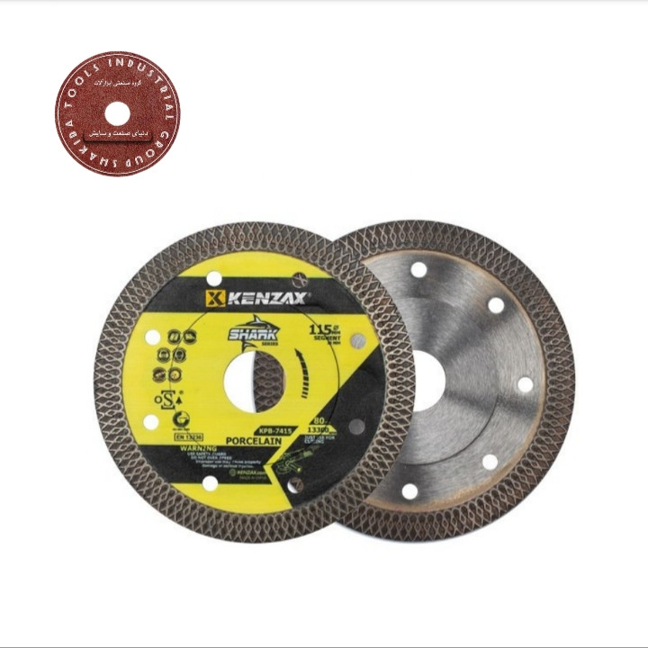 تیغه الماسه پرسلان بر 115x10 توربو